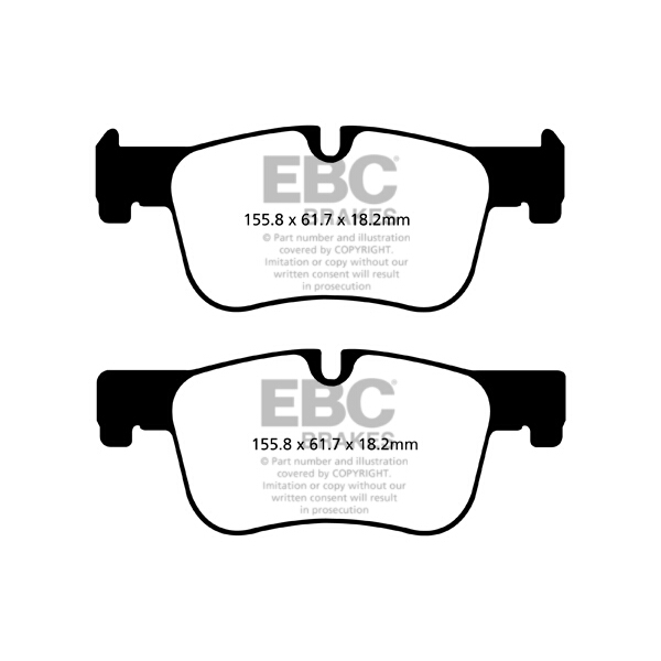 EBC Yellow Stuff High Performance Brake Pad Set
