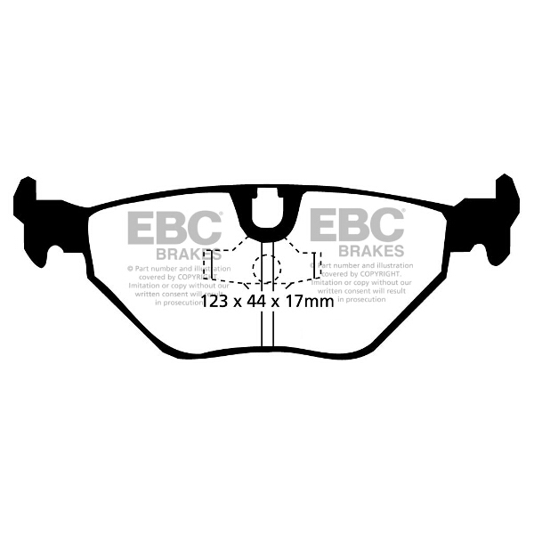 EBC Yellow Stuff High Performance Brake Pad Set