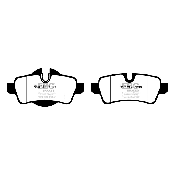 EBC Yellow Stuff High Performance Brake Pad Set