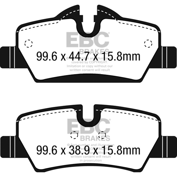 EBC Yellow Stuff EBC BRAKE PADS (YELLOWSTUFF) VARIOUS