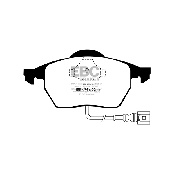 EBC Orange Stuff High Performance Brake Pad Set