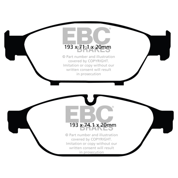EBC Yellow Stuff EBC BRAKE PADS (YELLOWSTUFF) VAG VARIOUS