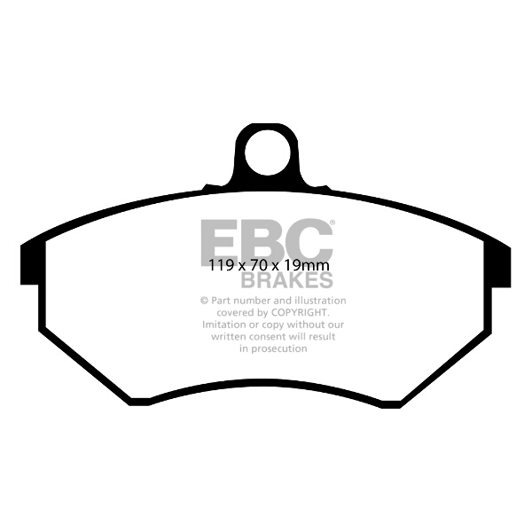 EBC Yellow Stuff EBC BRAKE PADS (YELLOWSTUFF) VAG VARIOUS