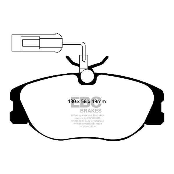 EBC Red Stuff EBC BRAKE PADS (REDSTUFF) ALFA ROMEO VARIOUS