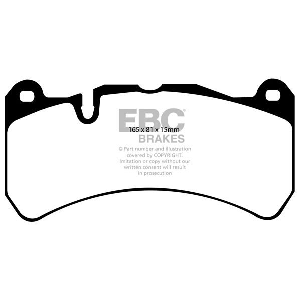 EBC Yellow Stuff EBC BRAKE PADS (YELLOWSTUFF) FIAT VARIOUS