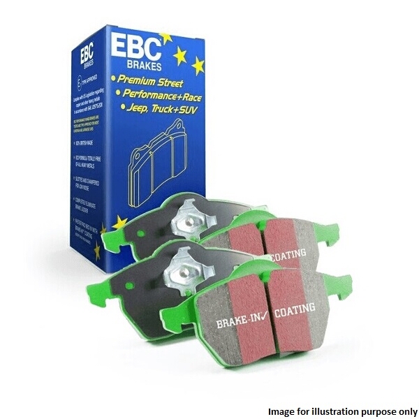 thumbnail image 2 of EBC GreenStuff Rear Brake Pads For Ford Focus ST Mk3 2.0 Turbo (2011-2014) – DP21749 – Low Dust Performance 2 of 6