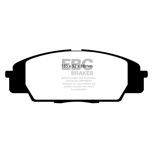 EBC Red Stuff EBC BRAKE PADS (REDSTUFF) HONDA VARIOUS