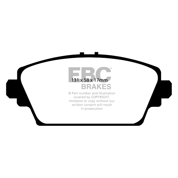 EBC Yellow Stuff EBC BRAKE PADS (YELLOWSTUFF) HONDA VARIOUS