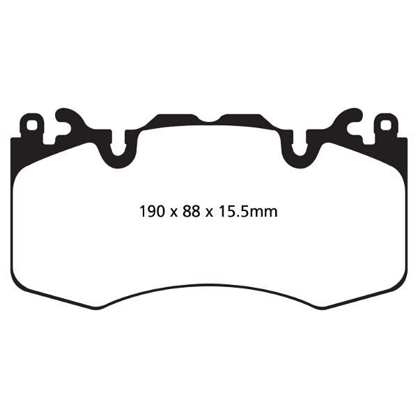 EBC Yellow Stuff High Performance Brake Pad Set