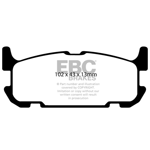 EBC Yellow Stuff High Performance Brake Pad Set