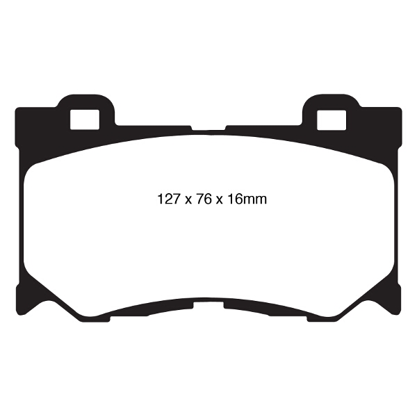 EBC Yellow Stuff High Performance Brake Pad Set