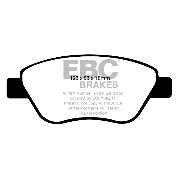EBC Green Stuff EBC BRAKE PADS (GREENSTUFF) VAUXHALL VARIOUS