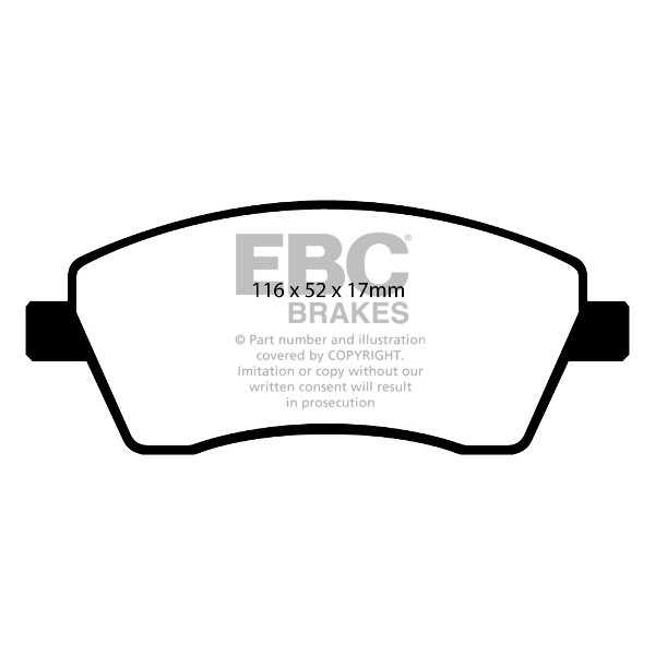 EBC Green Stuff ## EBC BRAKE PADS (GREENSTUFF) RENAULT VARIOUS