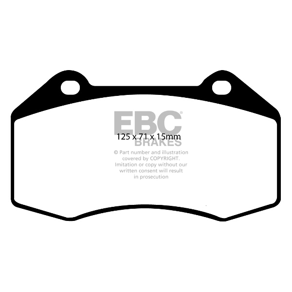 EBC Green Stuff EBC BRAKE PADS (GREENSTUFF) RENAULT VARIOUS