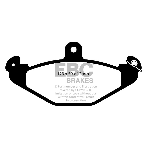 EBC Red Stuff EBC BRAKE PADS (REDSTUFF) ROVER VARIOUS
