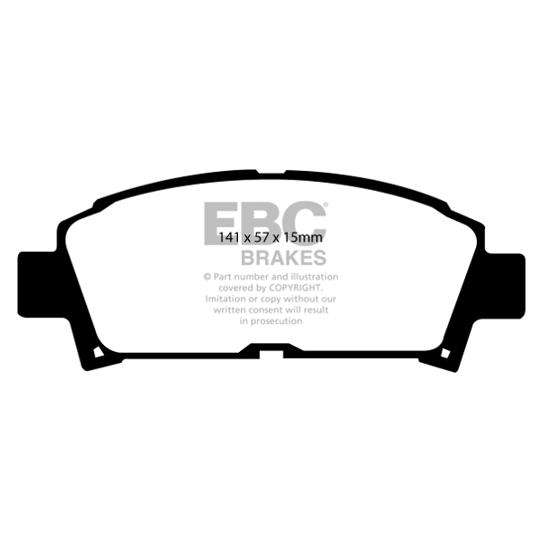 EBC Red Stuff EBC BRAKE PADS (REDSTUFF) TOYOTA