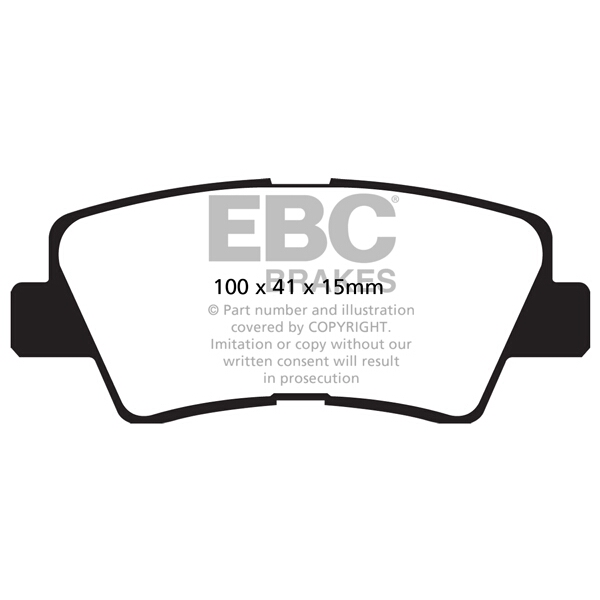 EBC Green Stuff EBC BRAKE PADS (GREENSTUFF) HYUNDAI VARIOUS