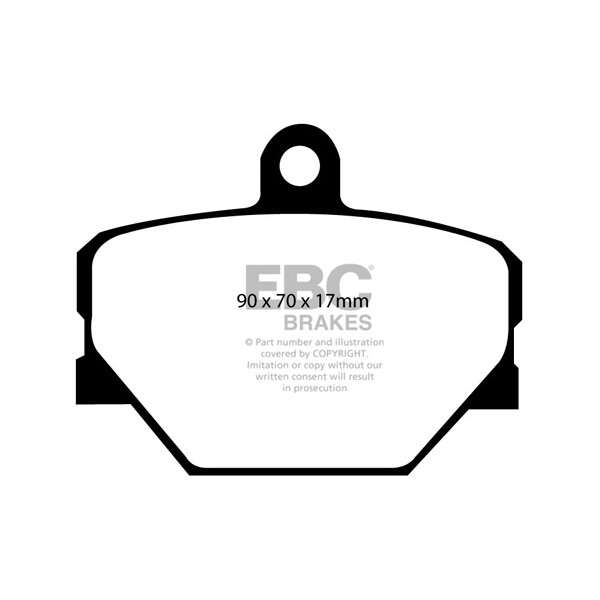EBC Green Stuff EBC BRAKE PADS (GREENSTUFF) SMART VARIOUS