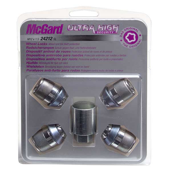 Mcgard Locking Nut Set (Uhs) M12X1.5 60 Deg Ford/mazda/mg Rover | Euro Car Parts