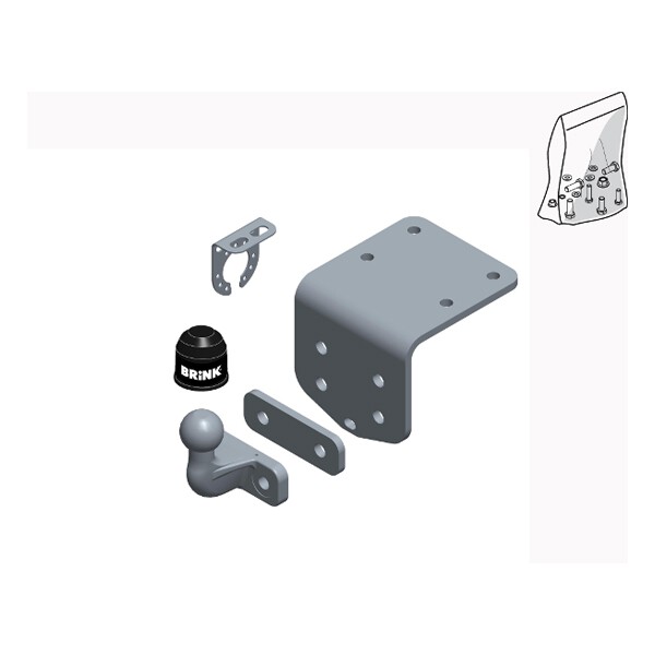 Brink Flanged Ball (2 Hole) 