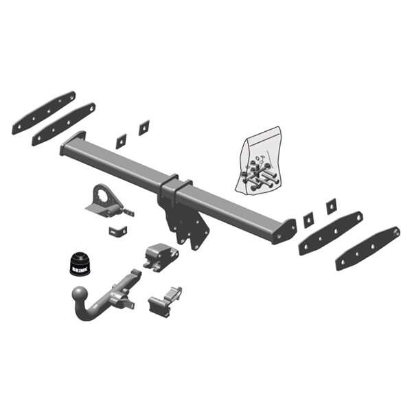 Brink Diagonal Detachable  (Brink Detachable Tow Bar Volvo Xc60)
