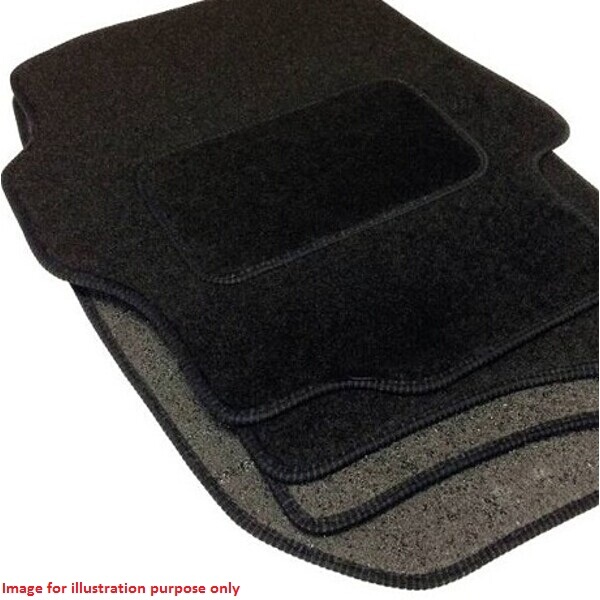 Sakura Mat Set (Black Deluxe) 5 Series (E39) 96>03 (4 Pc) | Euro Car Parts