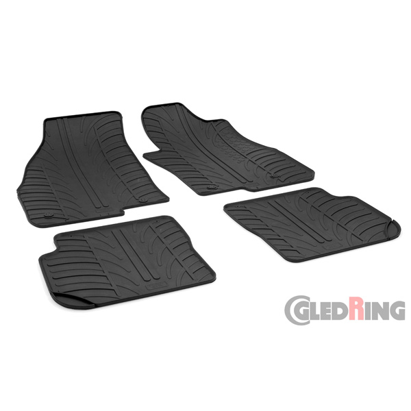 Gledring TYRE TREAD RUBBER MAT SET (GLED) SET Punto 2012-> (New) H