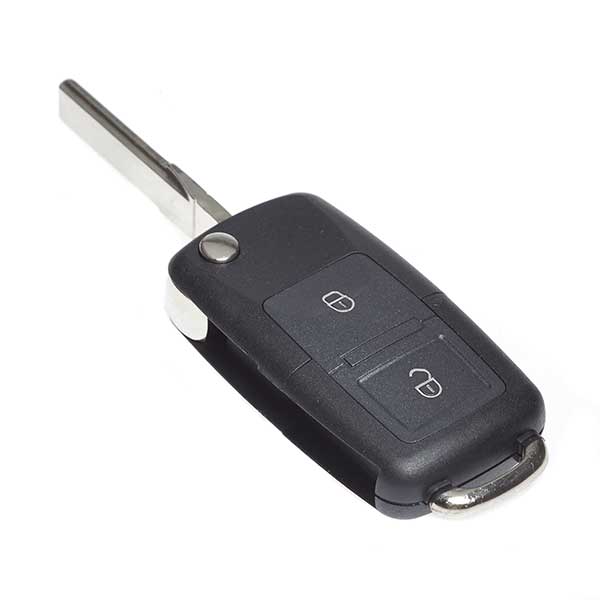 Propart Key Fob & Blade  Various VW, Seat, Skoda, 2 Button Without Alarm Switch
