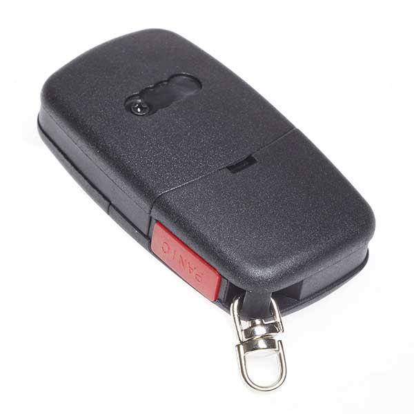 Propart Key Fob & Blade  A2 A3 A4 A6  3 Button Large Battery  Inc Alarm Switch