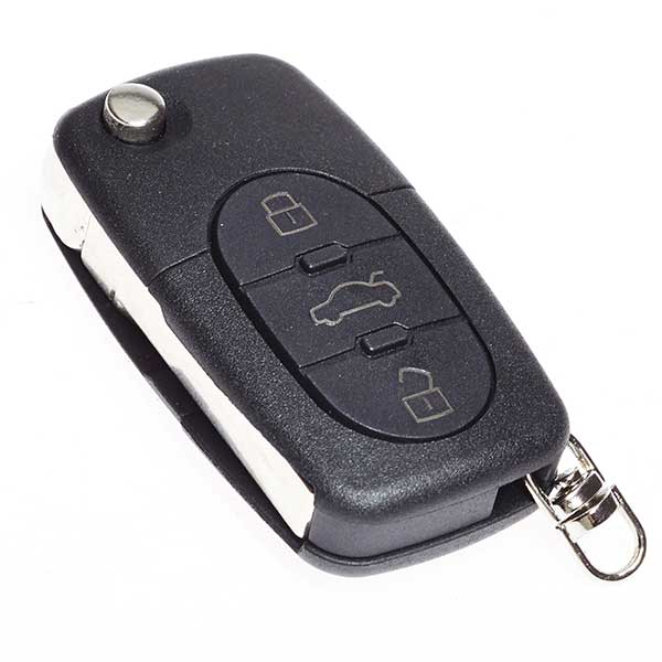 Propart Key Fob & Blade  A2 A3 A4   3 Button Small Battery   Without Alarm Switch