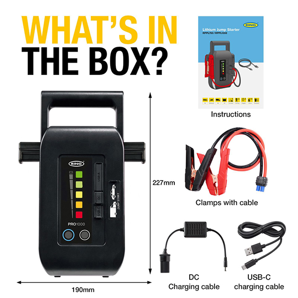 Ring RPPL1000 Jumpstart PRO 1000