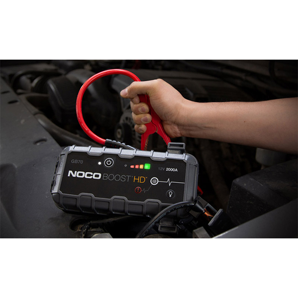 NOCO Boost HD GB70 2000 Amp 12-Volt UltraSafe Lithium Jump Starter Box, Car  Battery Booster Pack, Portable Power Bank Charger, and Jumper Cables for up  to 8-Liter Gasoline and 6-Liter Diesel Engines