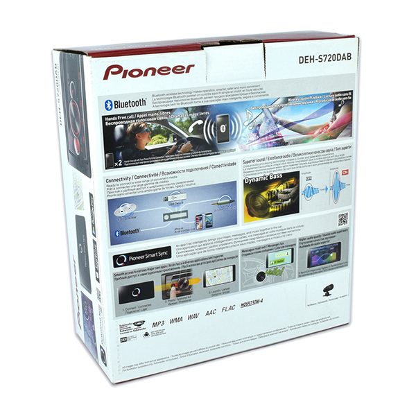 Pioneer DEH-S720DAB DAB Car Stereo with USB & Bluetooth