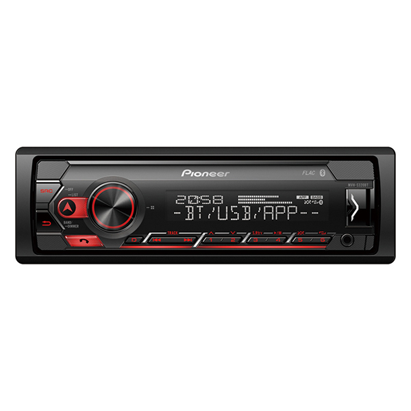 Pioneer MVH-S320BT Mechless Car Stereo with USB & Bluetooth