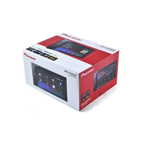 Pioneer DMH-A240DAB Touchscreen DAB Car Stereo with USB & Bluetooth