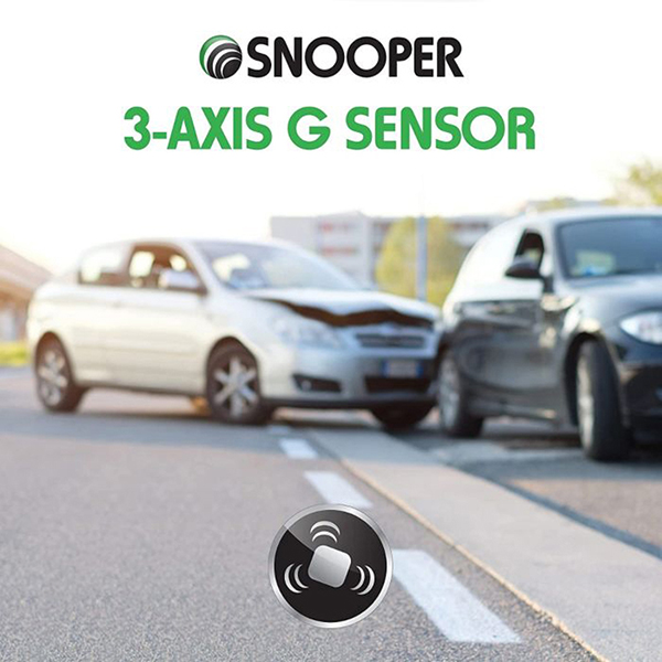 SNOOPER My-Cam F2 1080p Front Dash Cam with TFT Screen