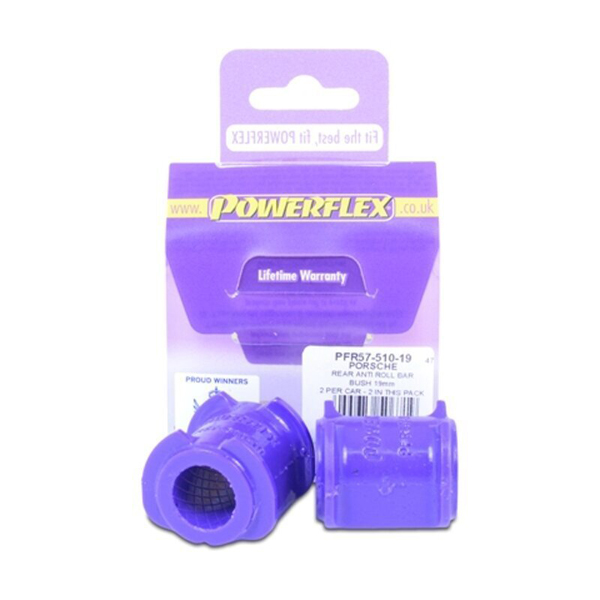 Powerflex Anti-Roll Bar Bush 19mm (Set Of 2) Porsche Boxster 97>04 | Euro Car Parts