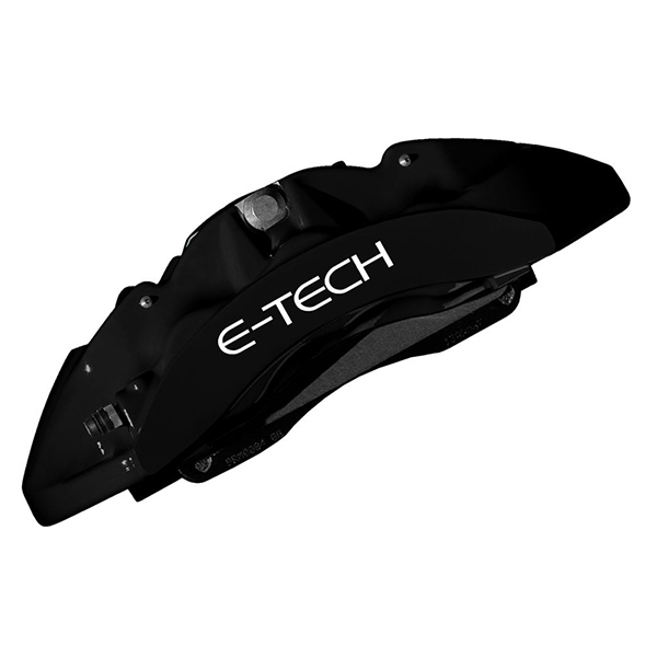 E-TECH Black Brake  Caliper Paint Kit (Includes Cleaner, Paint, Brush)