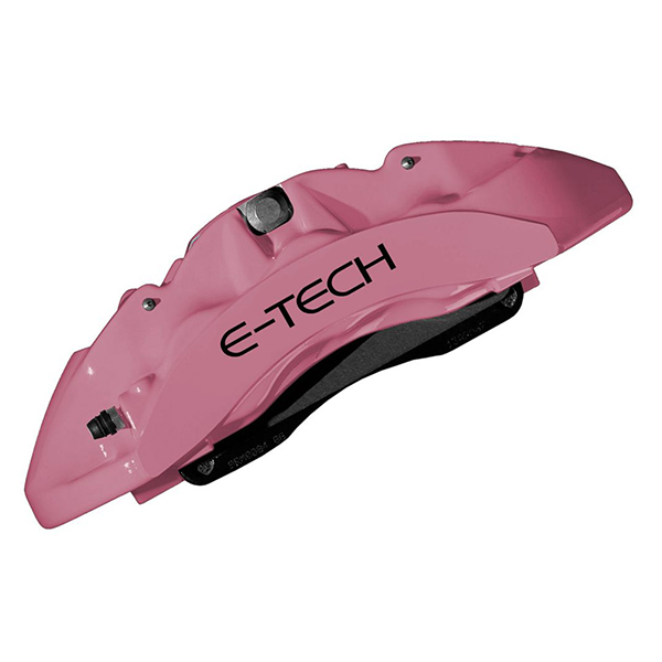 E-TECH Pink Brake Caliper Paint Kit (Includes Cleaner, Paint, Brush)