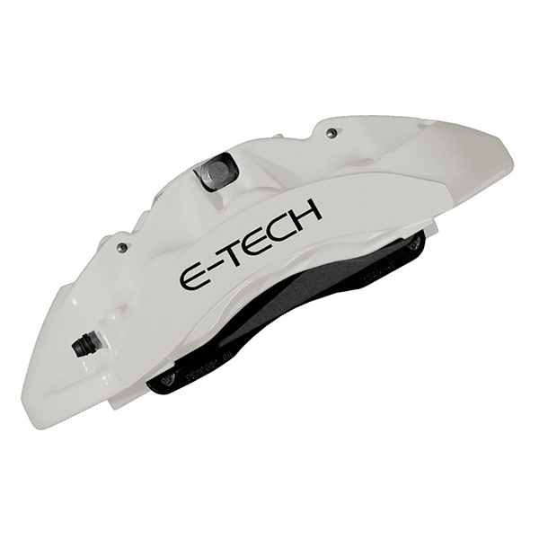 E-TECH White Brake  Caliper Paint Kit (Includes Cleaner, Paint, Brush)