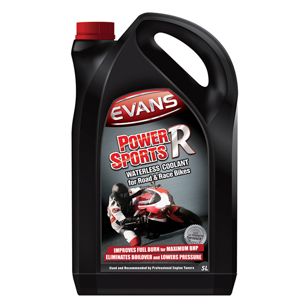 Evans PowerSports 'R' Waterless Coolant (Motorcycle) 5Ltr