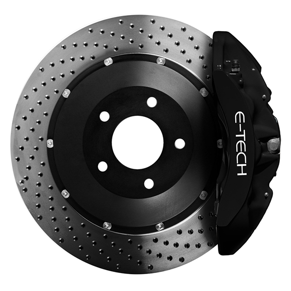 E-TECH AESCP-BK - Spray on Brake Caliper Paint Black