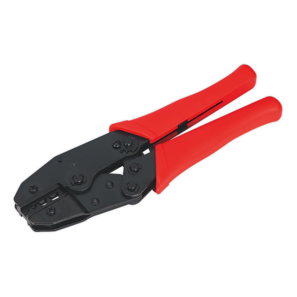 Sealey AK3852 Ratchet Crimping Tool Non-Insulated Terminals | Euro Car ...