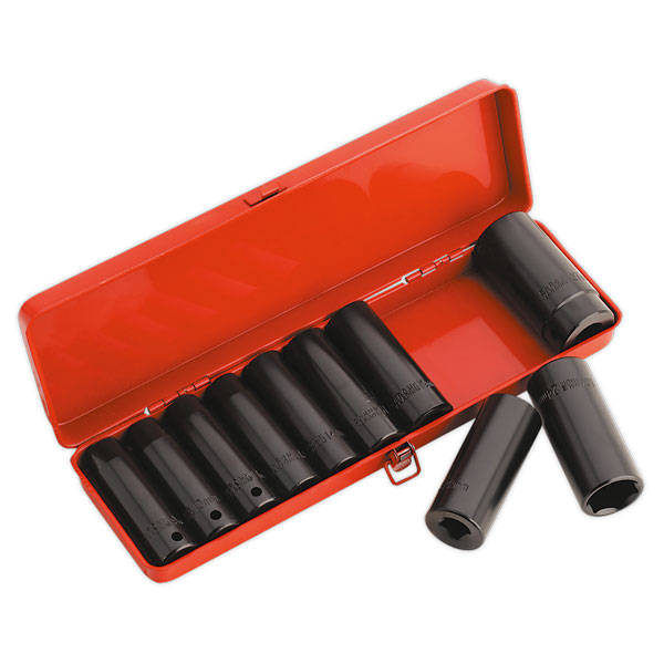 Premier Deep Impact Socket Set 1/2"Sq Drive 10pc