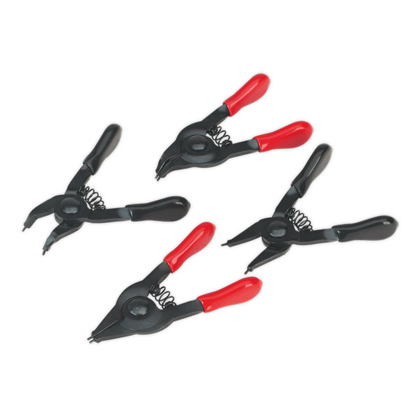 Sealey AK8449 Mini Circlip Pliers Set 4pc | Euro Car Parts