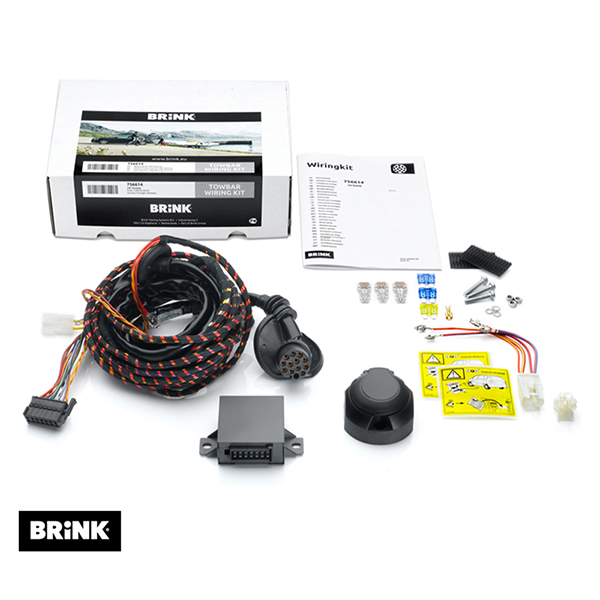 Brink Citroen C5 X, Ds 4, Peugeot 408 Ii, Vaux Astra Iiiv 13 Pin Wiring Ki | Euro Car Parts
