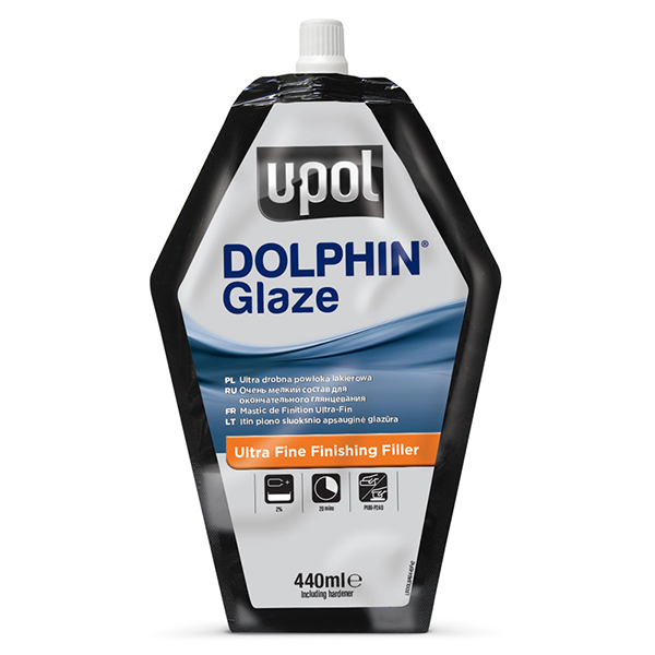 U-POL Dolphin Glaze Fine Finishing Filler 440ml