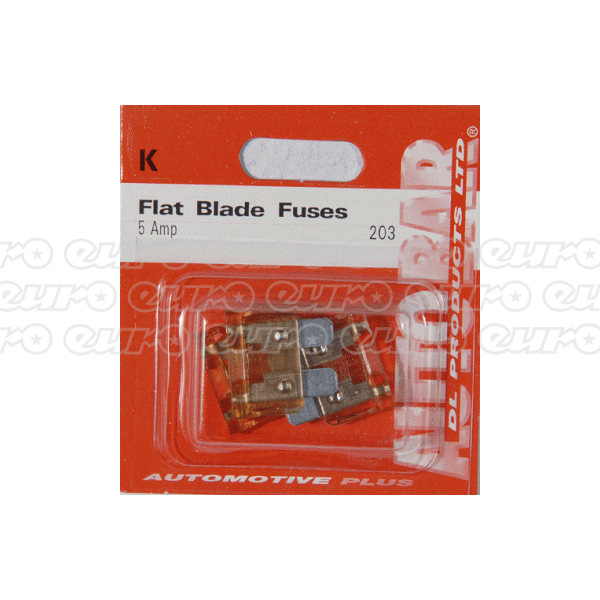 Flat Blade Fuses 5 Amp