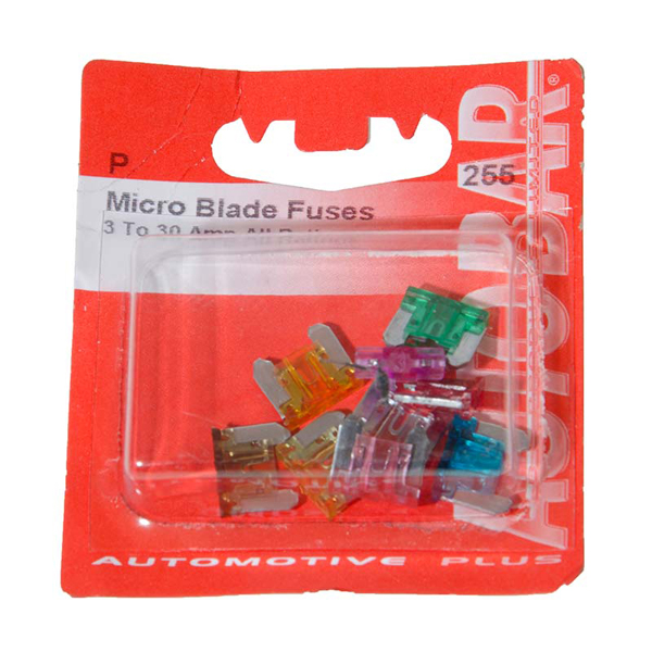 AUTO BAR Micro Blade Fuses  3 To 30 Amp - [10]