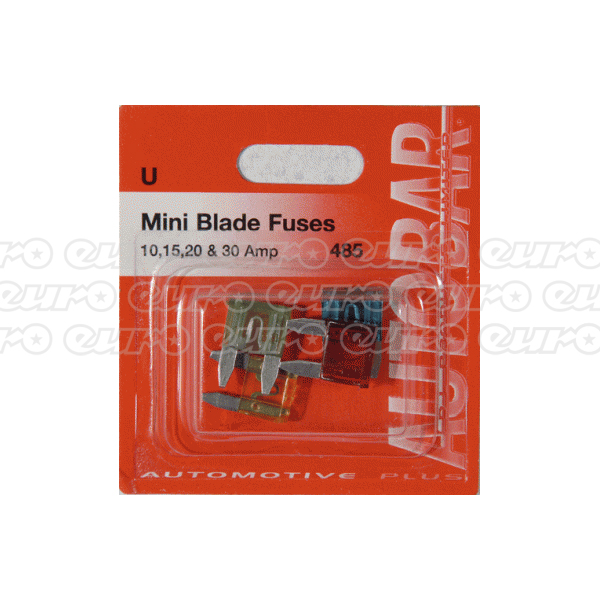 Assorted Mini Blade Fuses